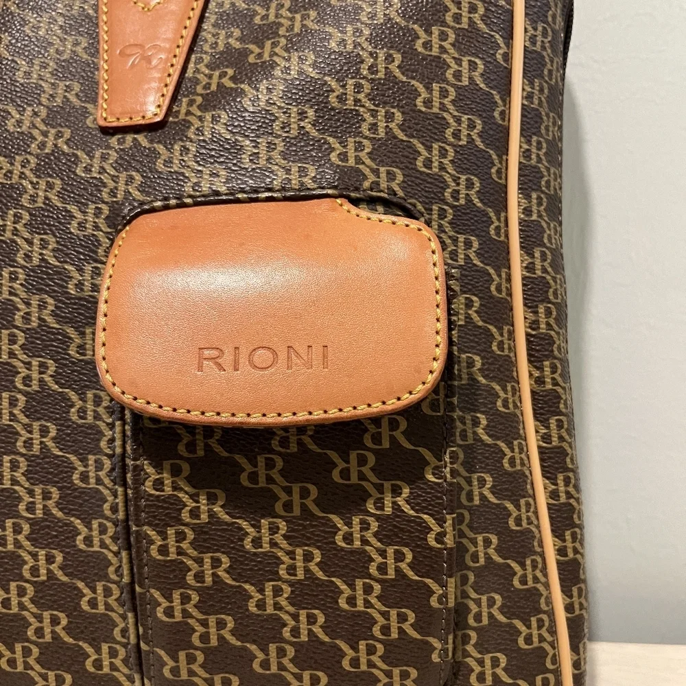 Beautiful Rioni‎ Moda Italia Satchel Signature Teacher's Bag  Like New Co…